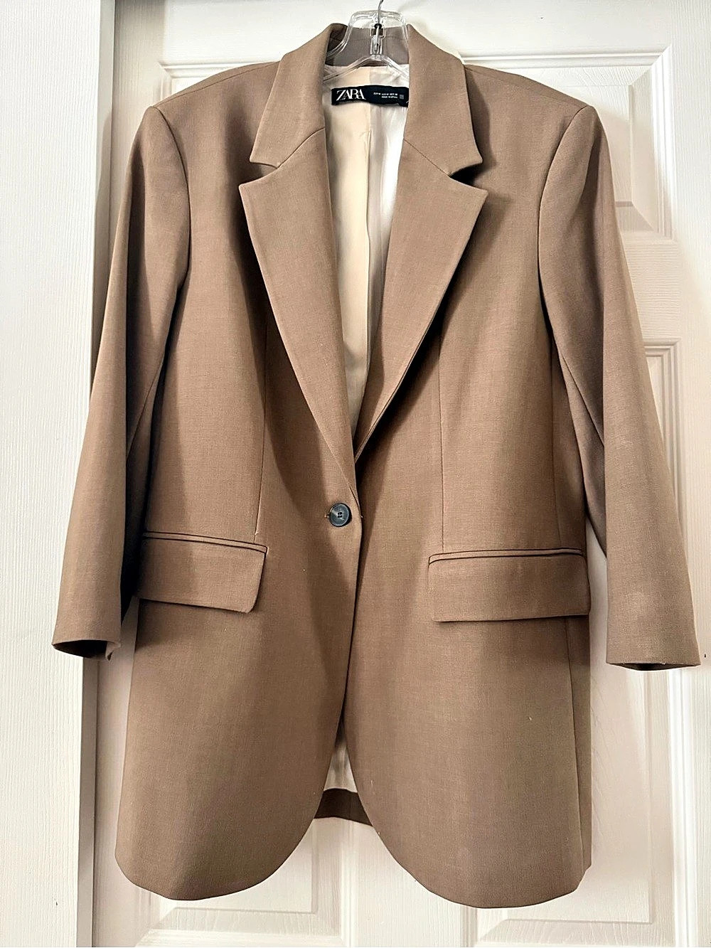 Oversized Zara Brown Blazer Like New
